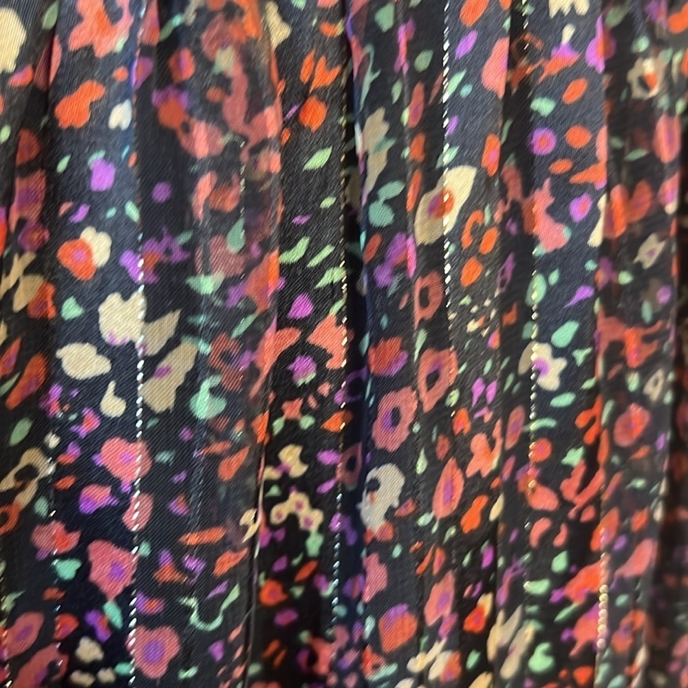 Babydoll Dress Puffed Sleeve Floral Multicolor | S - Picture 6 of 10